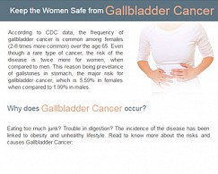 Keep the Women Safe from Gallbladder Cancer - Newsletter